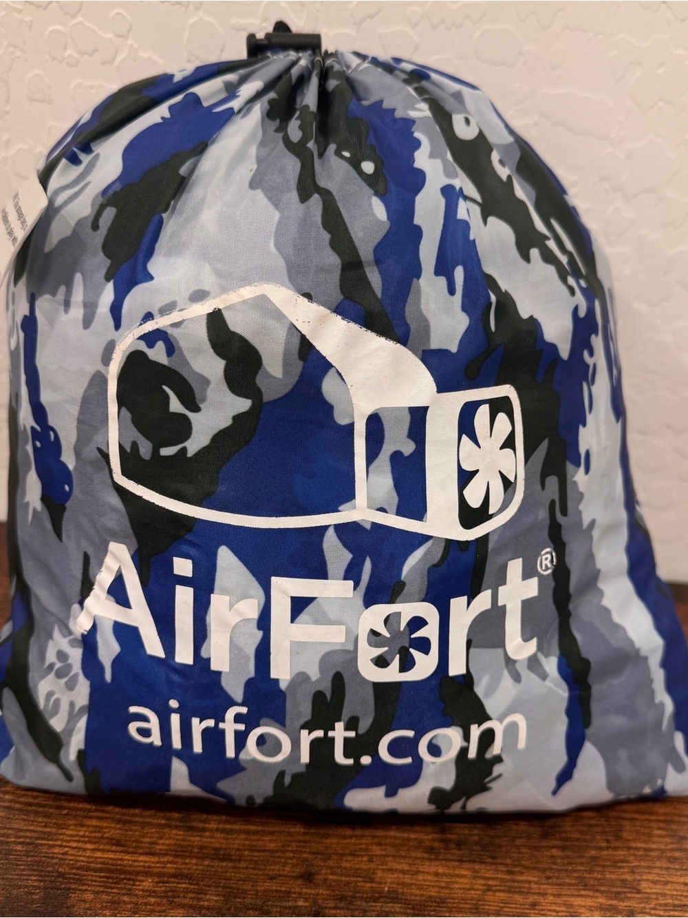 AirFort Outdoor Play Tent Blue Camouflage Pattern Pretend Play